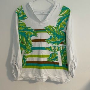 Sun Bay tropical pullover sweatshirt
